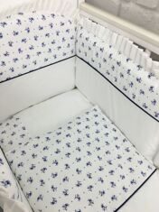 Комплект MARELE для кровати 90*45 "Королевская лилия" 9 предметов